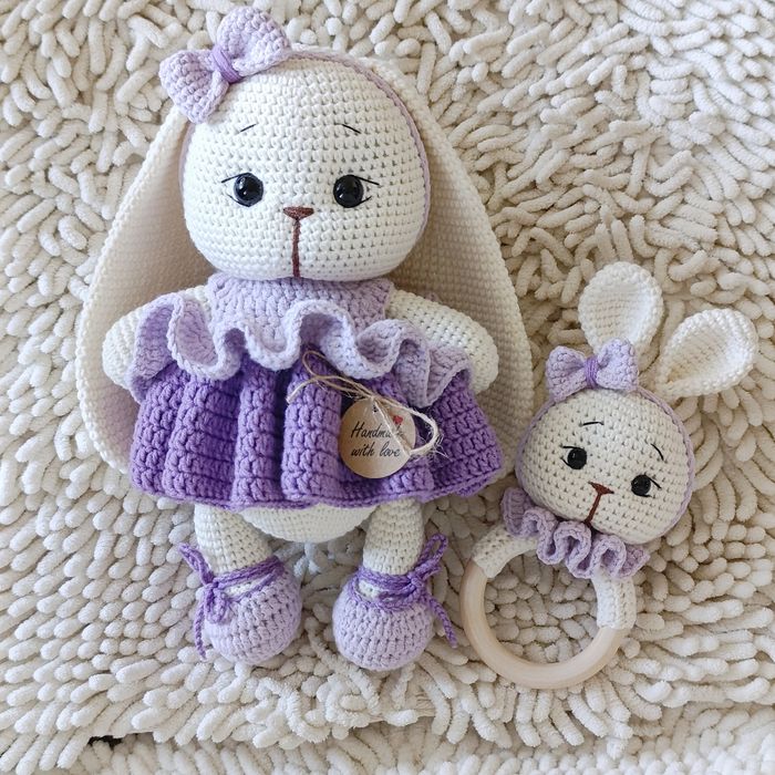 Вязанные крючком игрушки