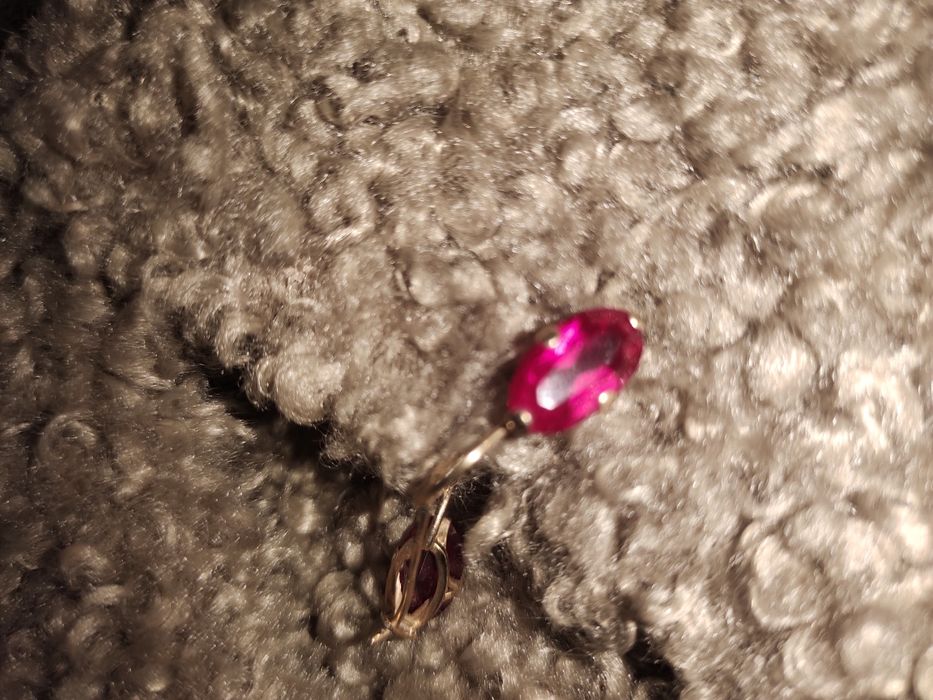 Серьги, советские, 585