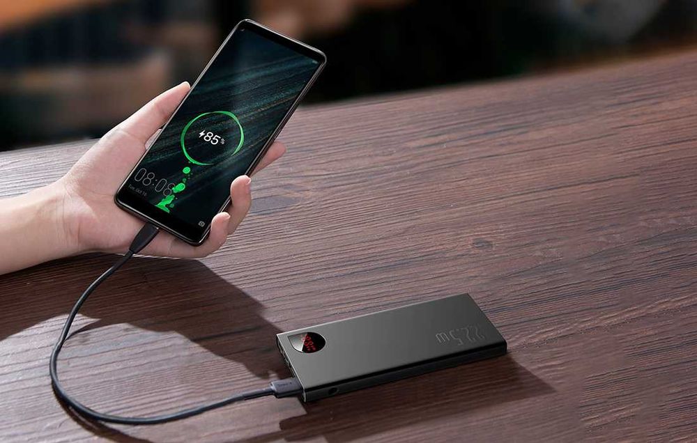 Baterie Externa Baseus Adaman 10000mAh 22.5W QC + PD