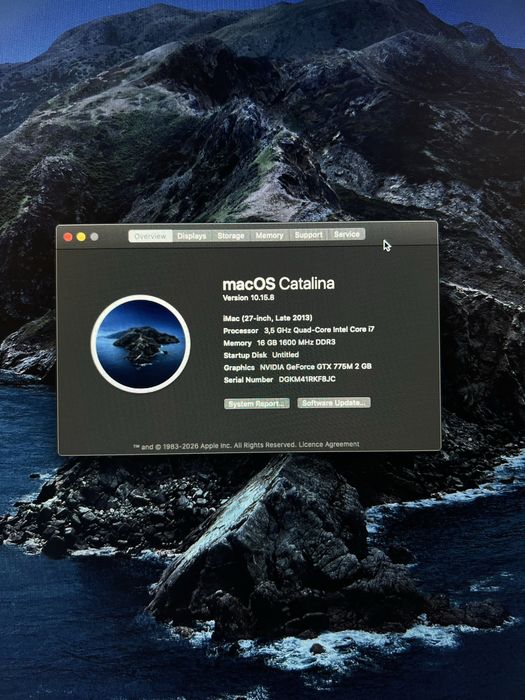 iMac 27-inch Late 2013