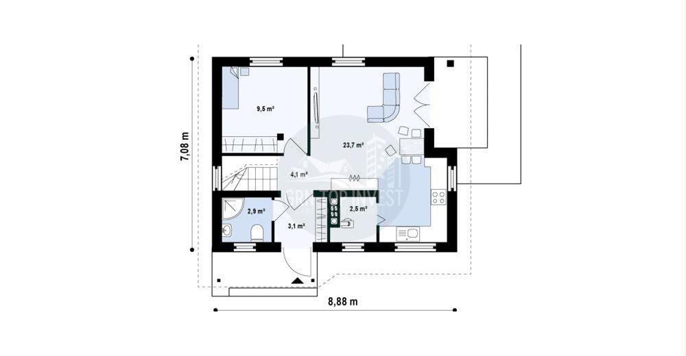 Casa individuala 5 camere 375mp teren Cisnadie