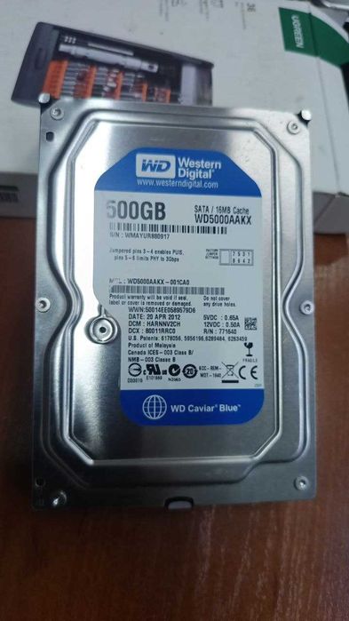 Жесткие диски 3,5 SATA (HDD) Б/У