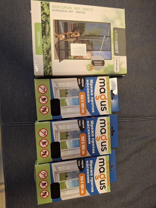 Комарници за прозорци и врата