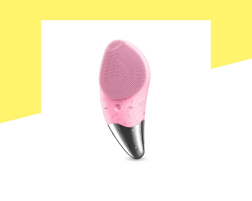 Ултразвукова силиконова четка за почистване и масажиране на лице