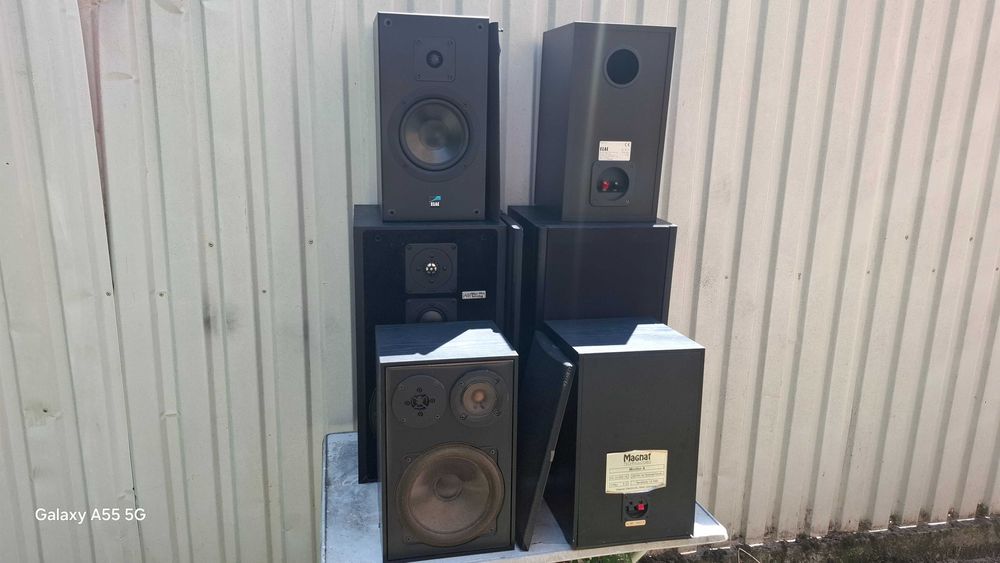 boxe canton jbl heco 2x150w kef de la