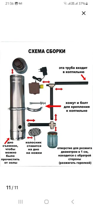 Коптилка каптилка дымогенератор