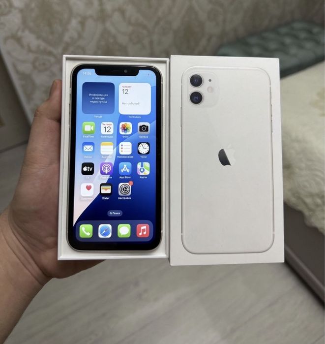 iPhone 11   128 Гб    емкость78 iOS 26.4