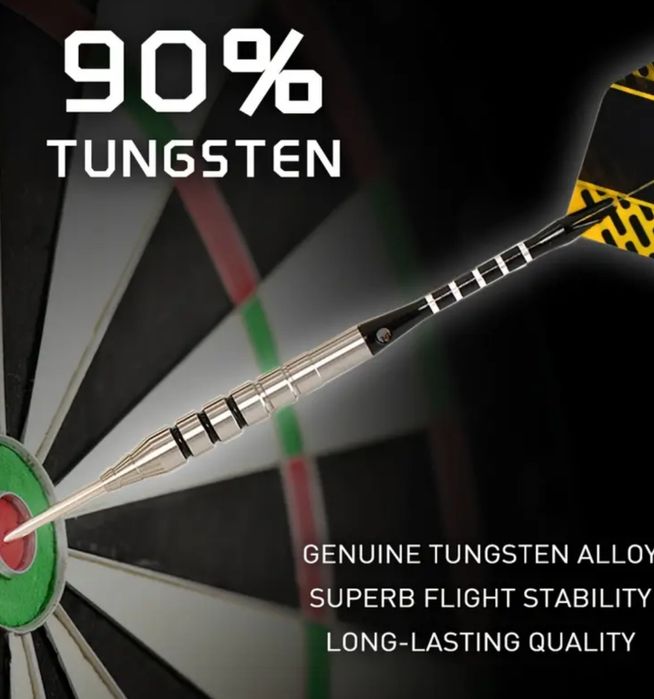 90% tungsten професионални стрели за дартс, 22гр