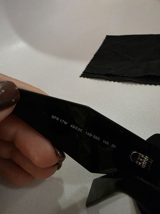Оригинални очила Prada PR 17W 1AB5S0 - Black