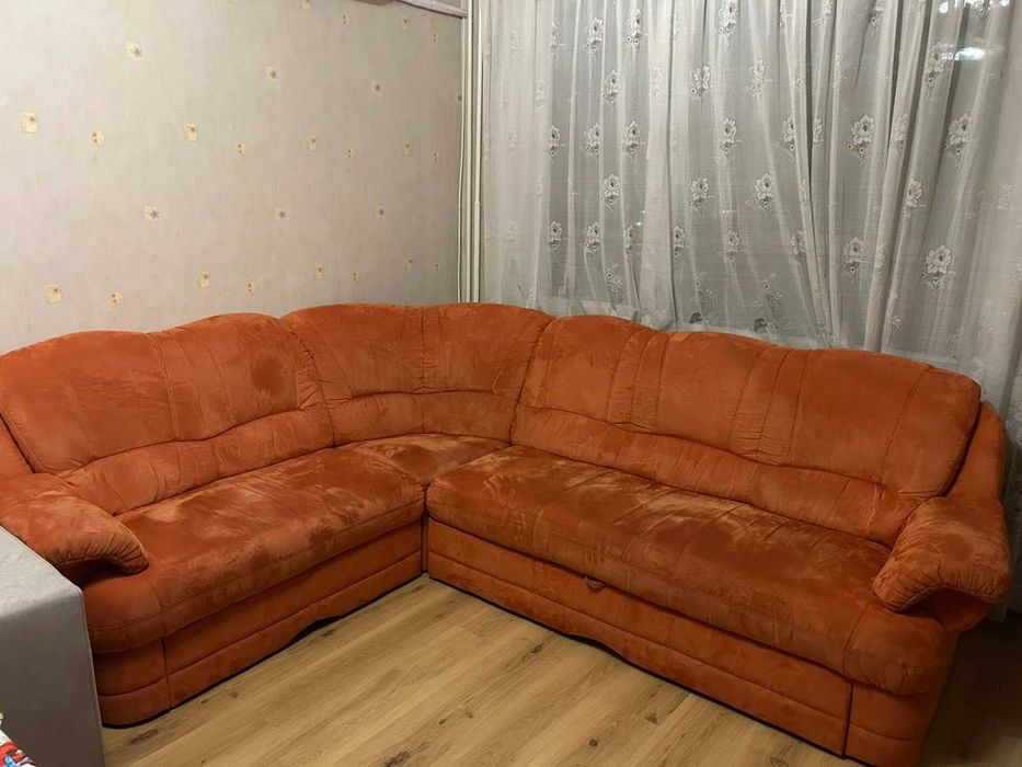 диван ъглов разтегателен употребяван