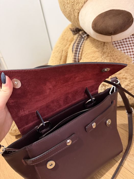 Дамска кожена чанта