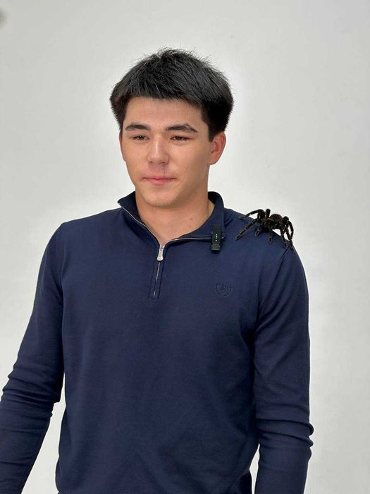 шоу пощупай, нащупай в Астане.  Паук , крысы, тараканы, змея