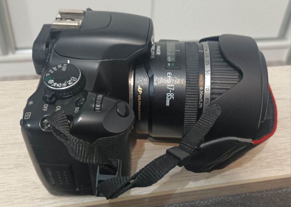 Продаю фотоаппарат CANON 450D+объектив EFS 17-85mm