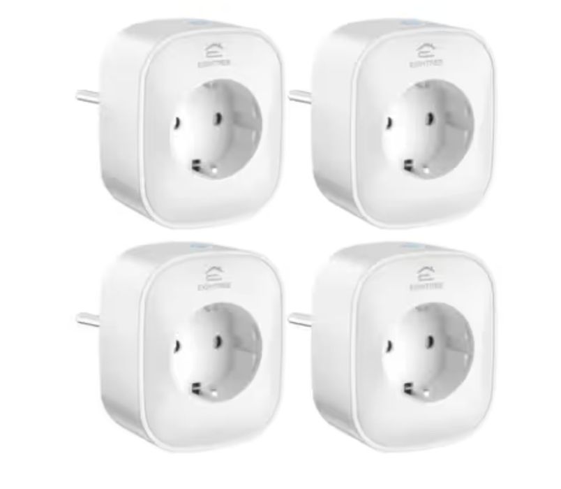 Priză WiFi Inteligentă EIGHTREE cu Măsurător de Putere 16A  albă