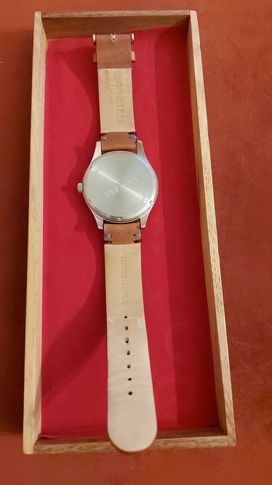 Ceas de mana elegant Torino Cortese C19502 curea piele vaca quartz nou