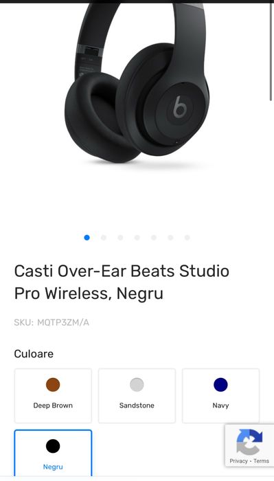 Beats Studio Pro Wireless, Negru, noi in cutie, transport ZERO