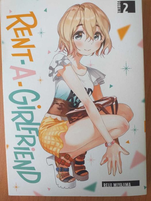 Manga Rent a Girlfriend de vanzare, primele 5 volume