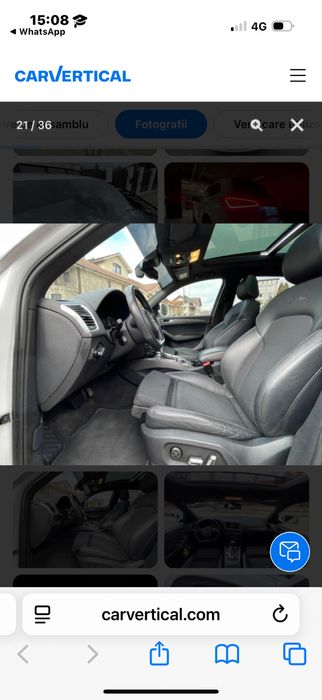 Audi Q5 S-Line 2.0 190 CP 2016 Euro 6 Quattro