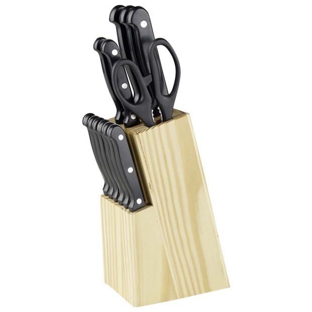 Макси сет ножове със стойка