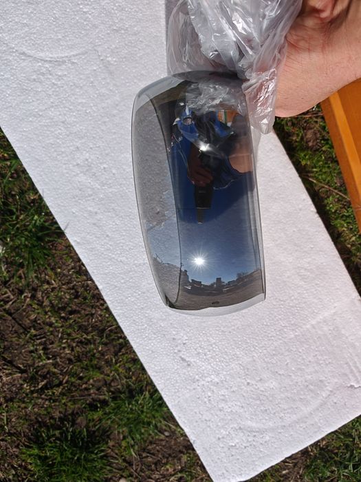 Черна висяща лампа с 3 кристални глави и LED 3000-6000К дистанционно