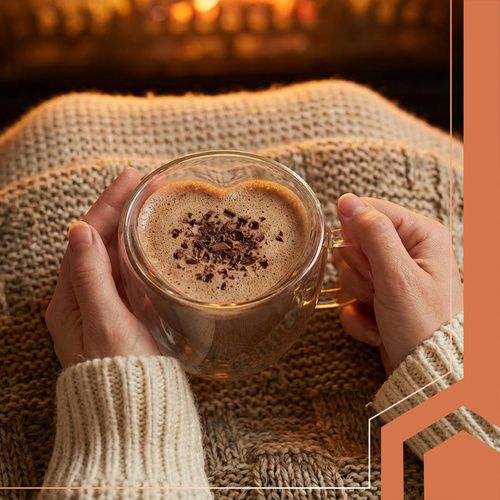 Cana din sticla termica in forma de Inima, 240ml, 10 x 9.5 cm