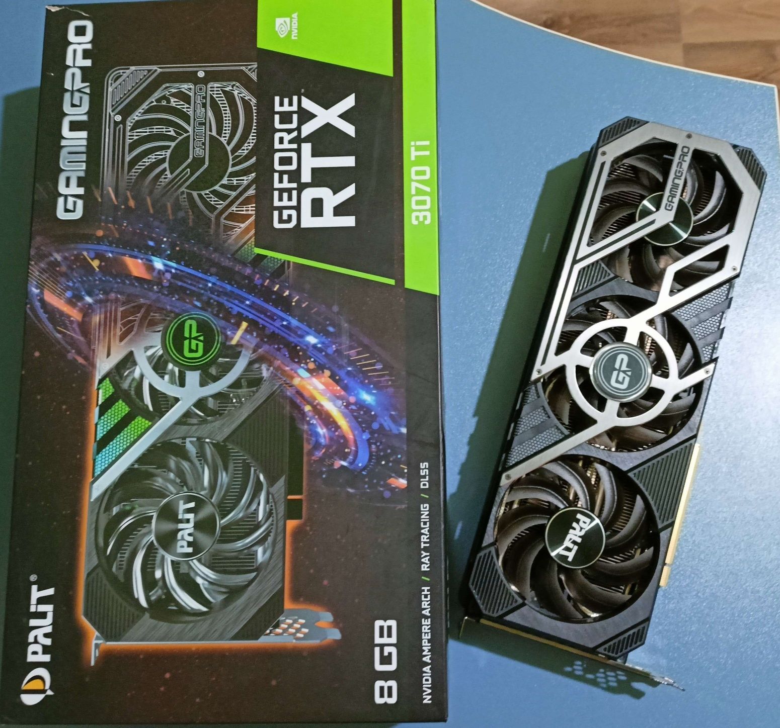 Palit GeForce GamingPro RTX 3070 Ti 8GB GDDR6X 256bit гр. Търговище ...