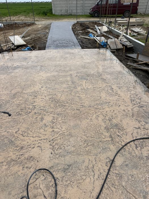 Beton amprentat Targoviste