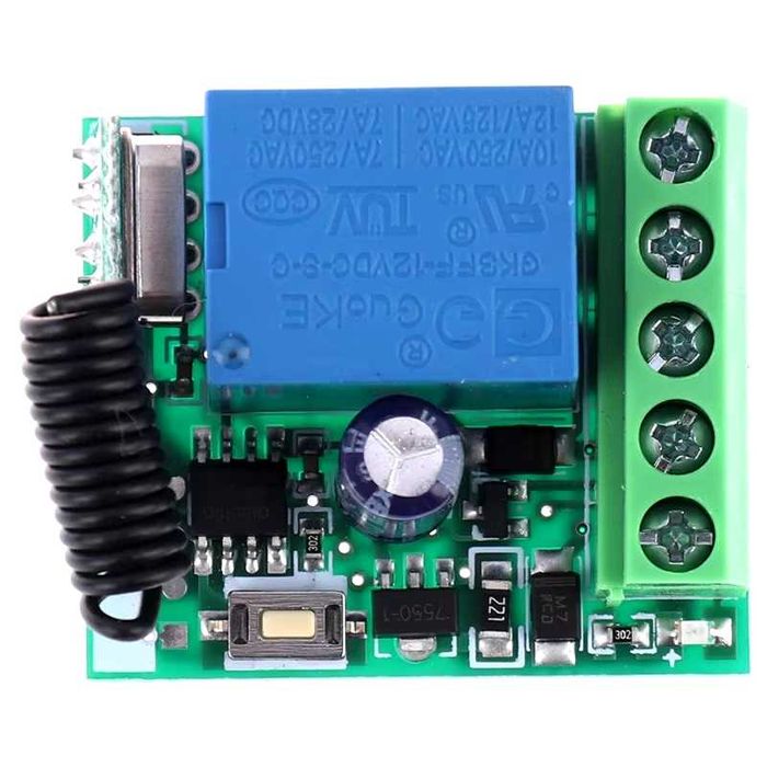 Радио реле radio rele одноканальный радиоприёмник