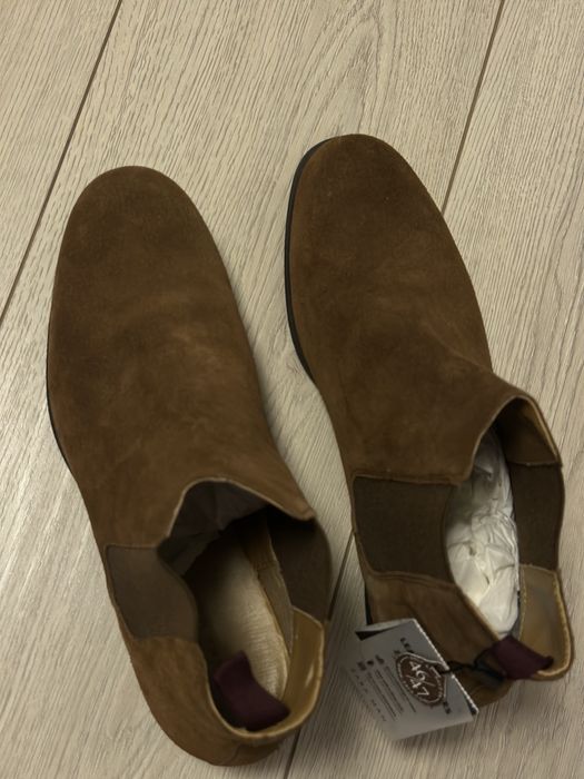 Ботинки замша кожа Chukka
