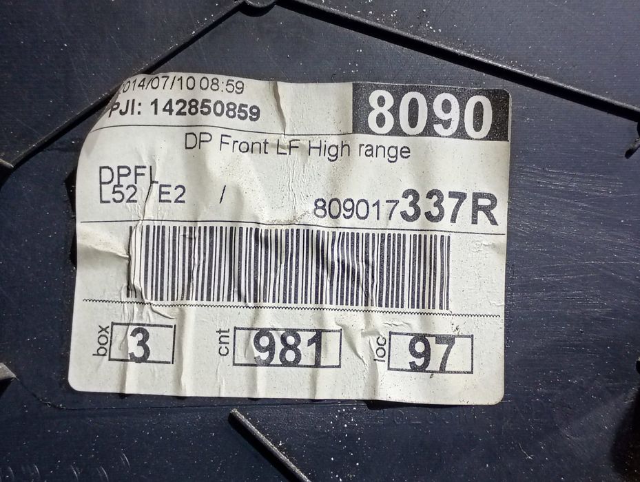 Fata usa stanga fata 809017337r Dacia Logan 2 (2013 - 2016) 1.2 benzina D4F732