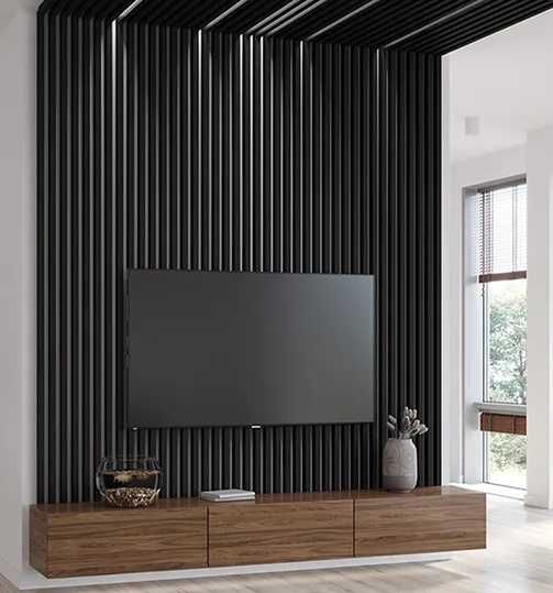 Кубический потолок, подвесной потолок реечный