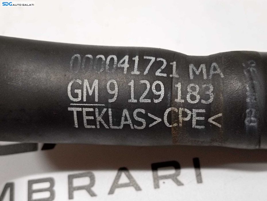 Tub Tubulatura Aer Clapeta Acceleratie Galerie Admisie Opel Agila A 1.2 B 2000 - 2007 Cod 90572687 460023377 [M6136]