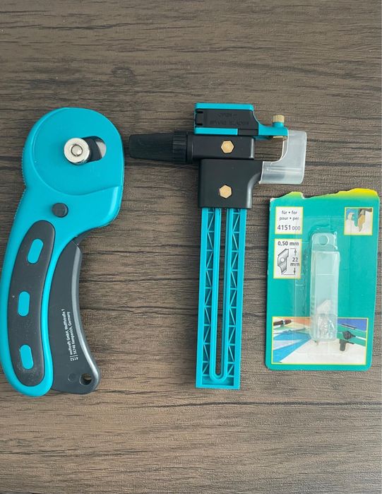 Cutter rola + Cutter circular Wolfcraft