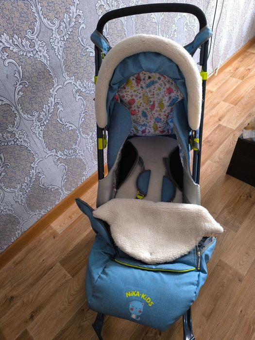 Санки коляска ника 7-3
