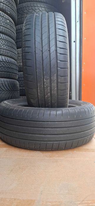 2бр. 235/55/18 Bridgestone 6.5mm грайфер, дот21г.Предлагаме монтаж +++
