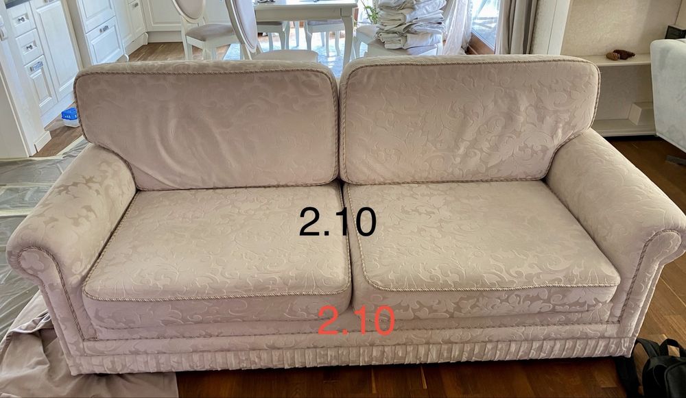 Продавам два дивана. 2.10 и 2.65
