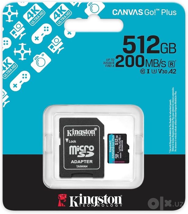 Kingston Canvas  Go! Plus 512 / Micro Sd