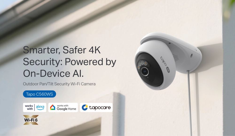 Външна камера 4К Tapo C560WS НОВА tp-link