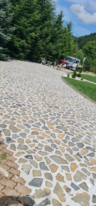 Piatră naturală de munte de Grecia.