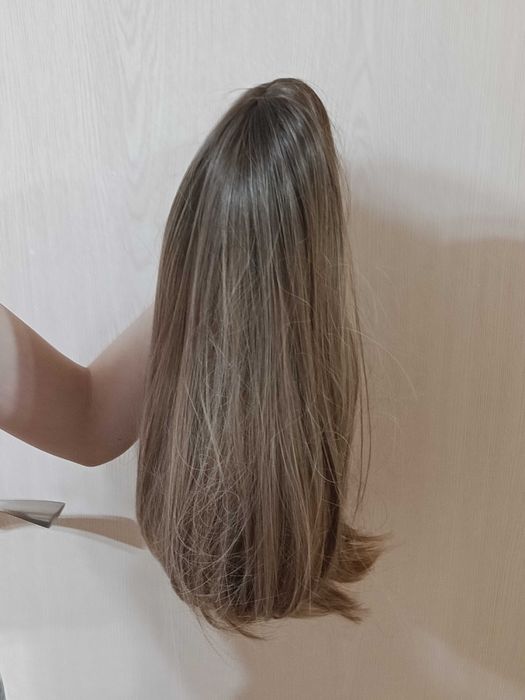 Парик новый блонд омбре 30 см