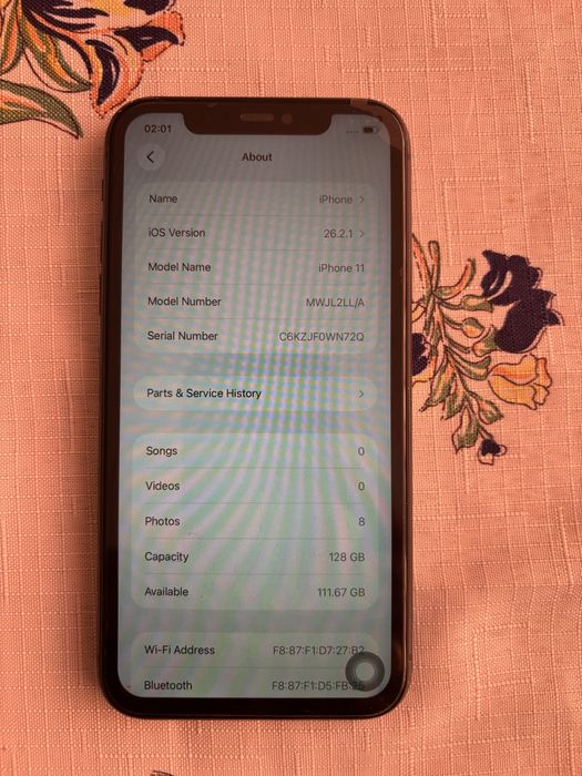 iphone 11, 128GB,