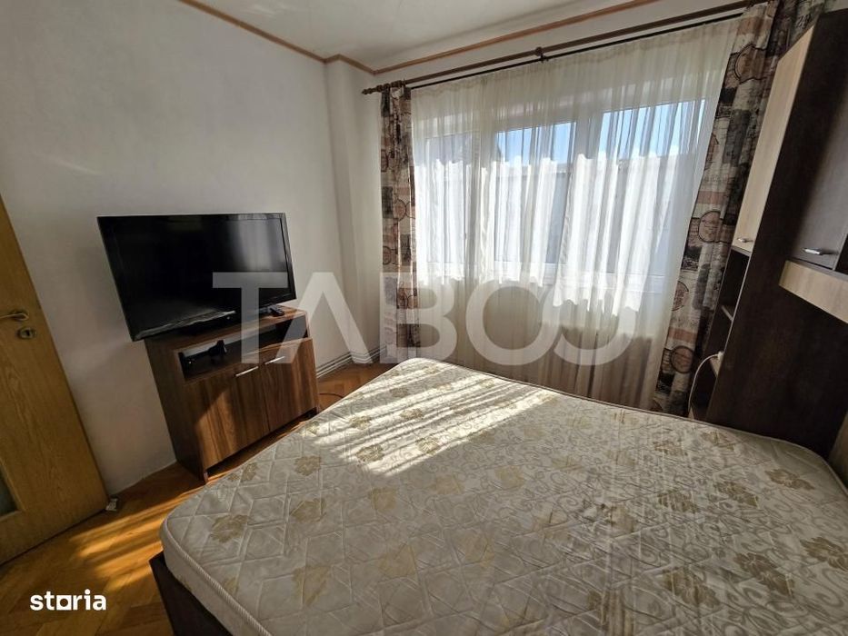 Apartament 2 camere de vanzare mobilat pivnita balcon Siretului Sibiu