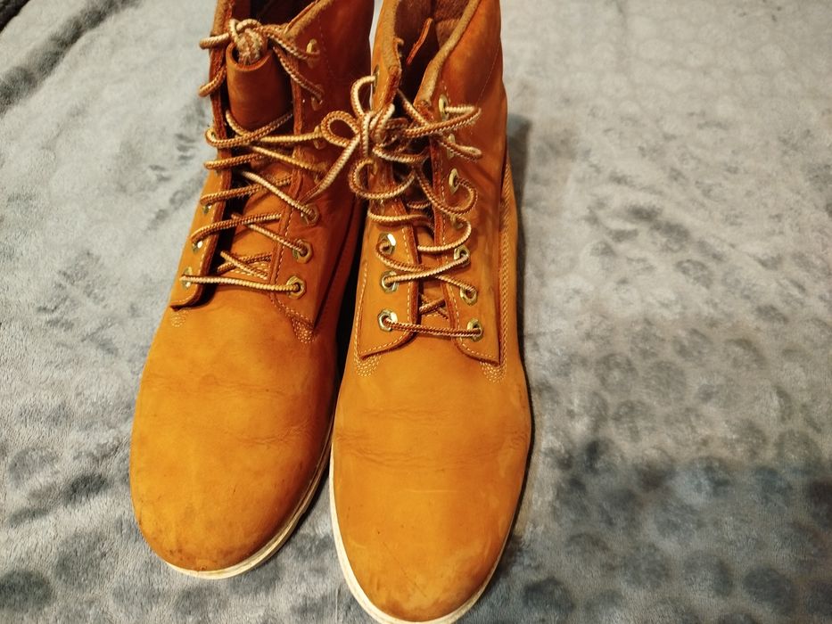 Timberland-боти от естествена кожа-маслоустойчивие