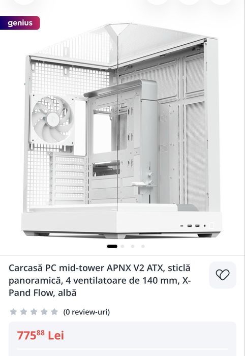 Carcasa APNX V2 White