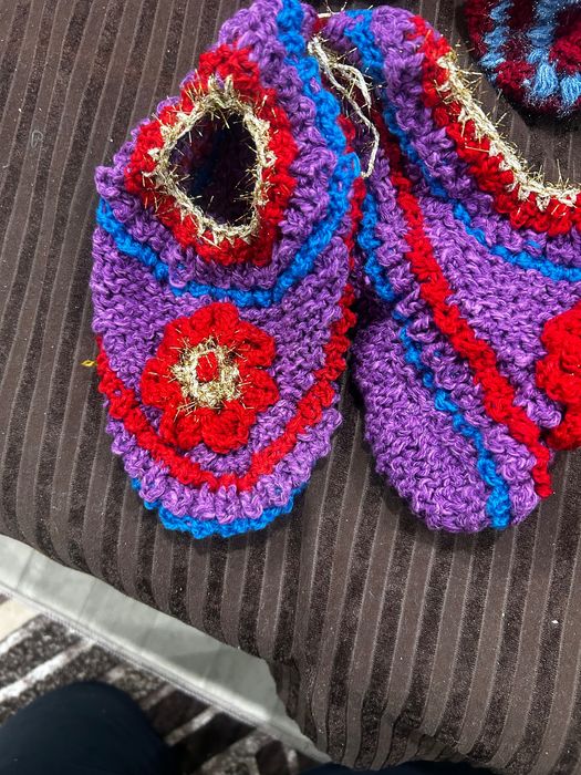 Ръчно плетени терлици