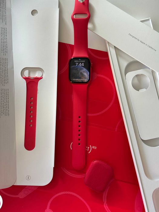 Apple Watch Series 8 Red 100% Battery