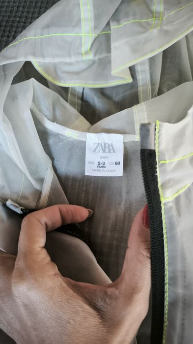 Pelerina ploaie Zara