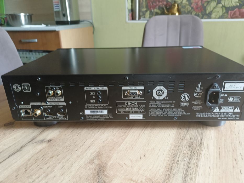 Продам Denon 3313 новый на 110вольт.формат блюрей, три д, двд