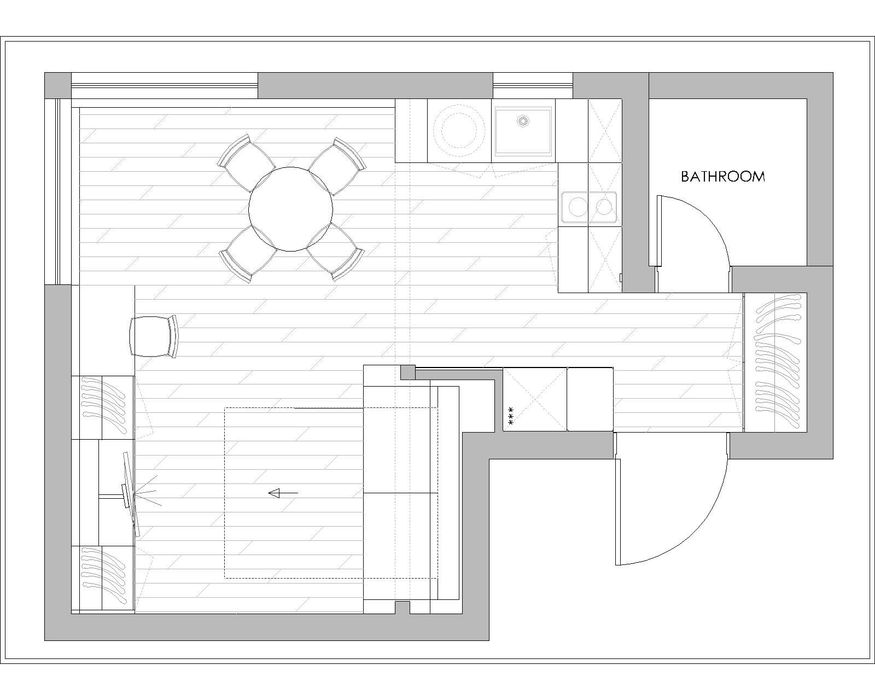 Продава се Едностаен апартамент в София, Лозенец - 34 кв.м за 2235 €/кв.м - Снимка #1