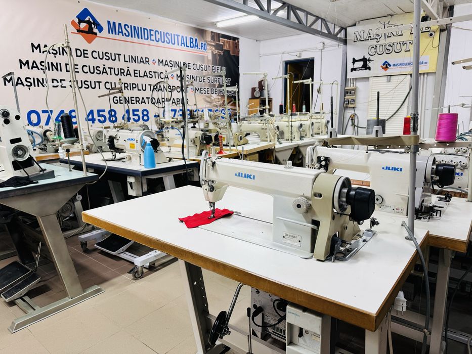 Masina de cusut liniar Juki automata cu taiere ata
